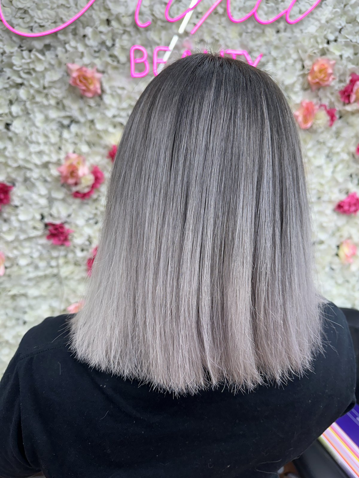 Color platino gris ceniza